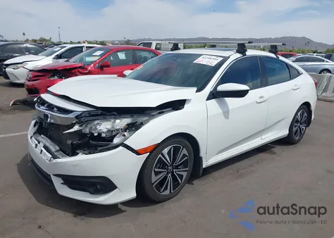 2016 Honda Civic Ex-T из США, поврежденный, VIN 19XFC1F31GE010661